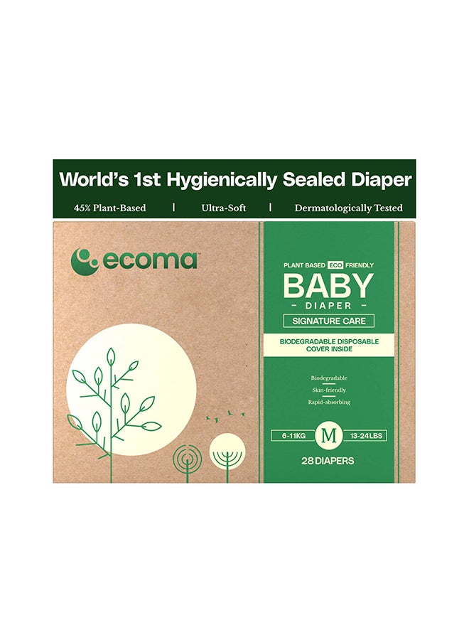 Ecoma حفاضات إيكوما الصديقة للبيئة للأطفال الحجم 3 (6-11 كجم) - Image 1